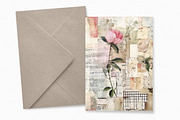Vintage Pastel Collage Paintings, a Decorative Illustration by rileyBgraphics (Thumbnail 4 of 6)