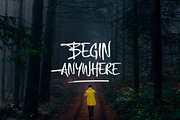 Brave Hunter Font, a Handwritten Font by sunnytudu (Thumbnail 2 of 8)