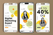 Social Media Story Template Pack, a Social Media Template by MightyDesign (Thumbnail 2 of 6)