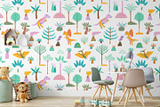 Dino illustration Patterns Posters, an Animal Illustration by OxanaTally (Thumbnail 11 of 14)