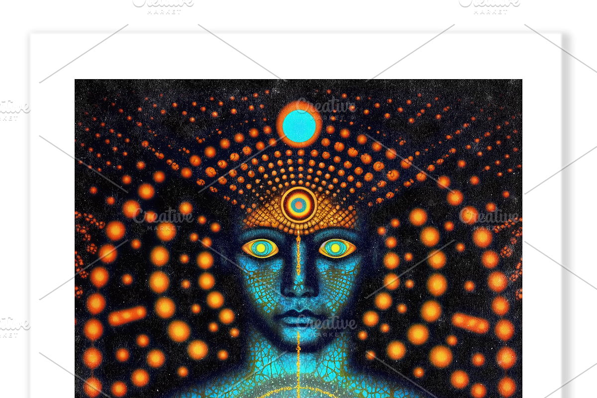 Dage Collection · Shaman Vision, a Decorative Illustration by milatovar (Photo 16 of 19)