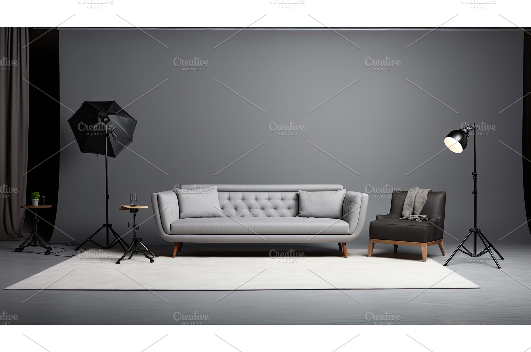 photoshoot gray matte background ai, a Background Photo by pikepicture