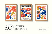 Colorful Flora | Wall Art Creator, an Object Graphic by Leleka.Store (Thumbnail 6 of 17)