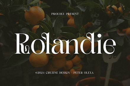 Rolandie Romantic Serif