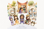 Queen Esther Clipart Sunday School, an Education Illustration by Invite to Clipart (Thumbnail 1 of 8)