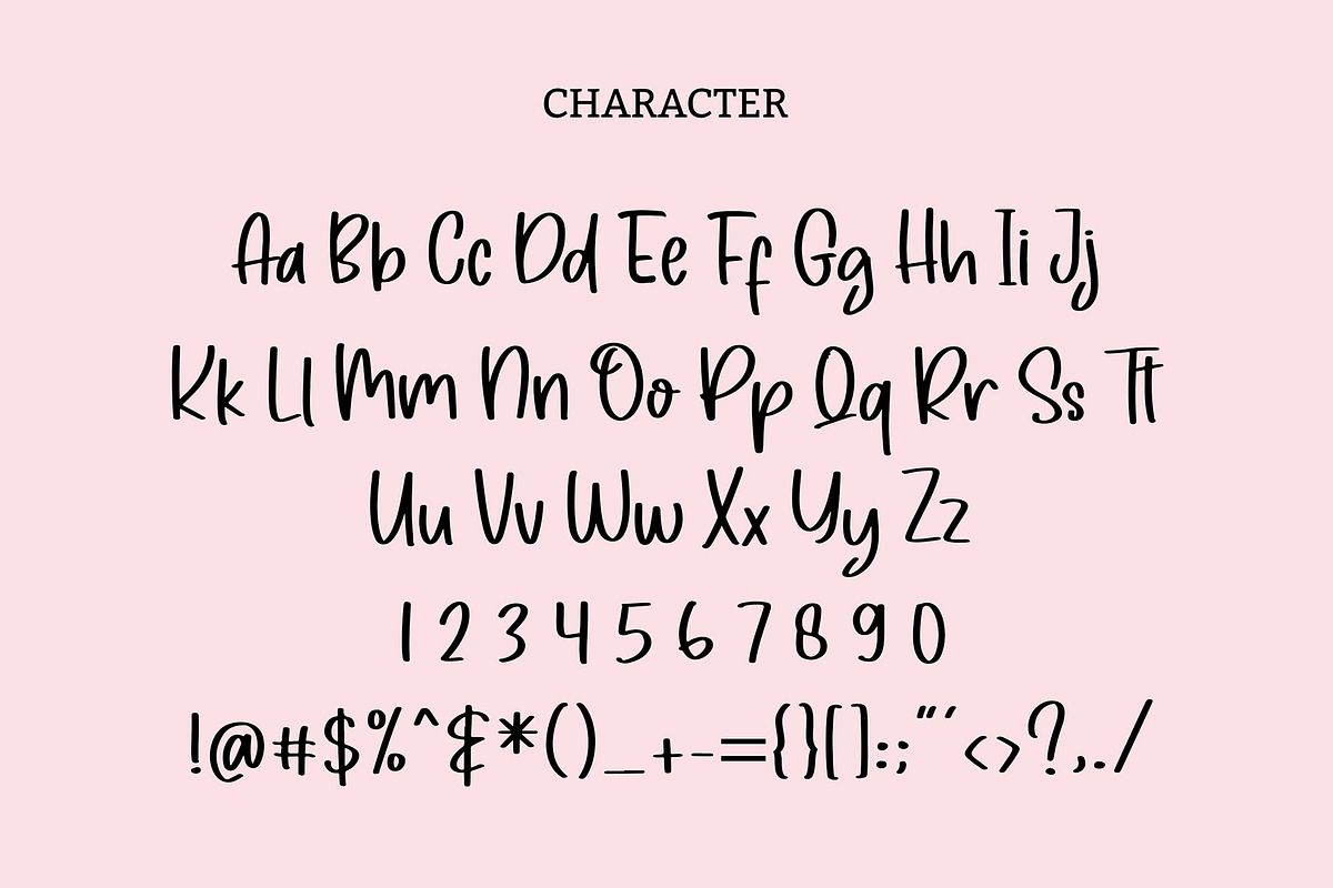 Pinkandy Sweet Kids Display Font, a Font by Giant Design (Photo 10 of 10)