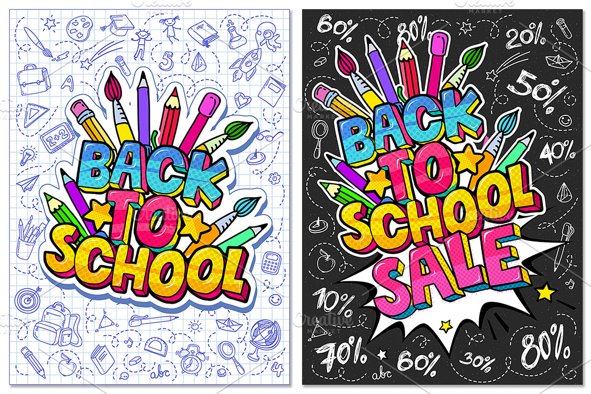 Back To School Bundle, a Decorative Illustration by VectorStory (Photo 3 of 3)
