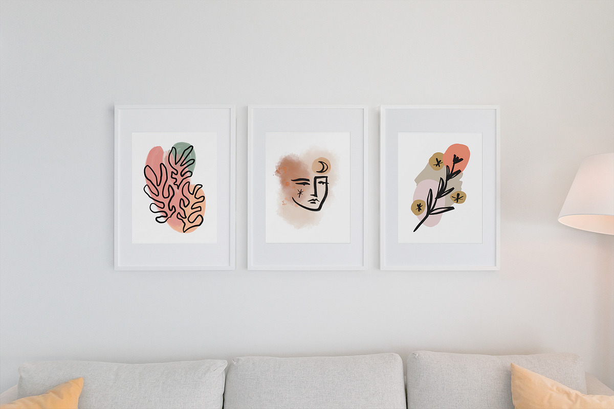Modern Abstract Bundle, a Decorative Illustration by Annie Konst (Photo 7 of 12)