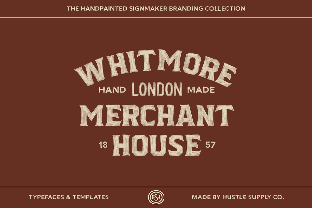 The Handpainted Signmaker Collection, a Handwritten Font by Hustle Supply Co. (Photo 5 of 16)