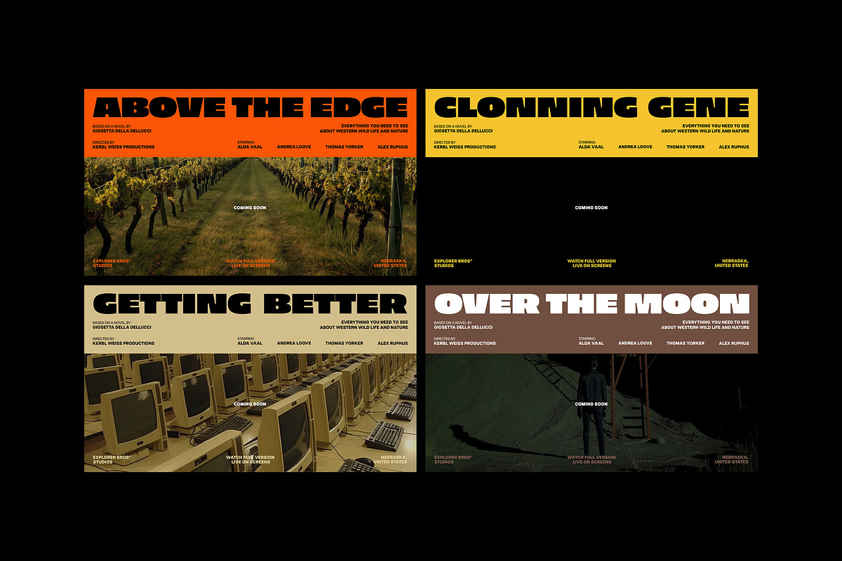 Film Titles Collection, a Templates & Theme by pixelbuddha.net (Photo 16 of 26)