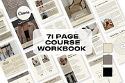 Course Workbook - Black and Beige, a Social Media Template by Freedom Business Shop (Thumbnail 1 of 11)