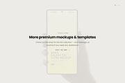 Galaxy S26 Ultra Mockup, an Android Mockup by Toasin Studio (Thumbnail 5 of 5)