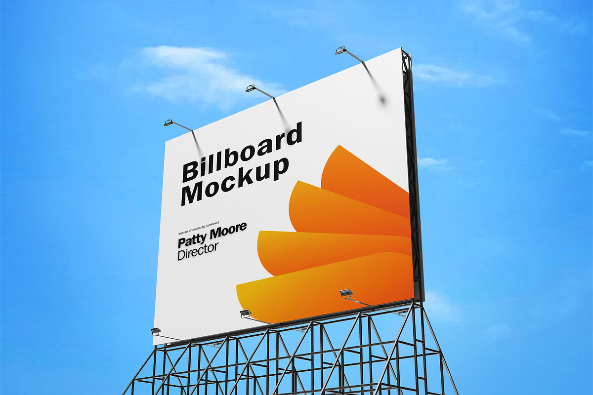 Outdoor Billboard Mockup, an Advertising Mockup by AnasStudio (Photo 4 of 4)