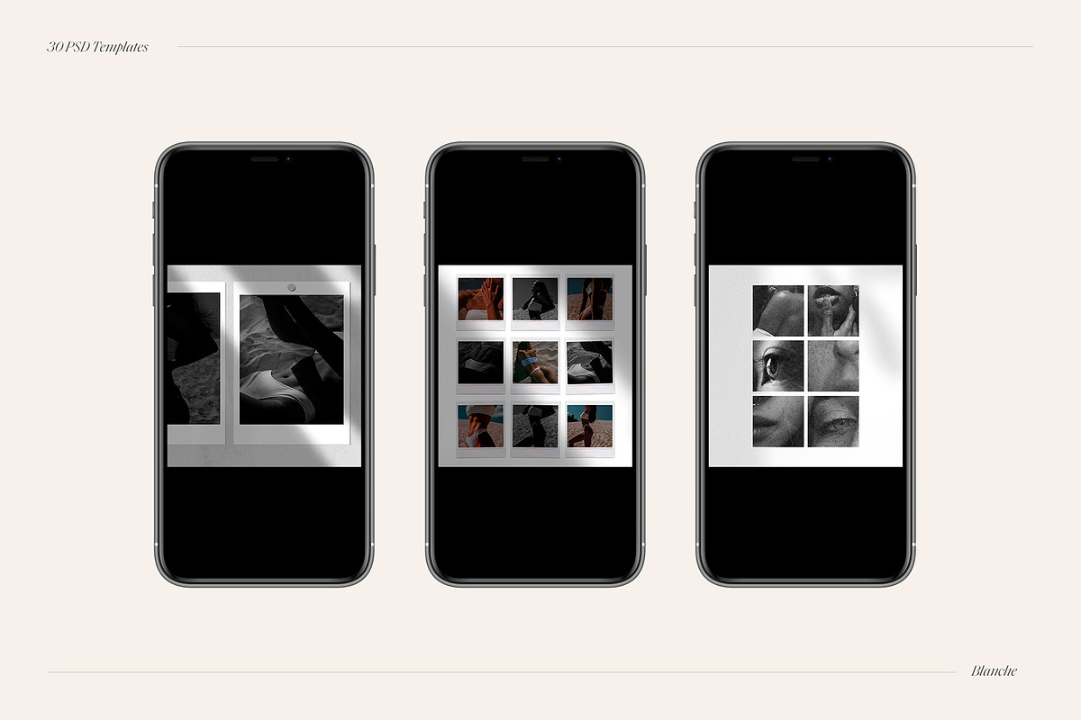 MoodBoard Film & Instant instagram, a Social Media Template by BlancheStudio (Photo 7 of 9)