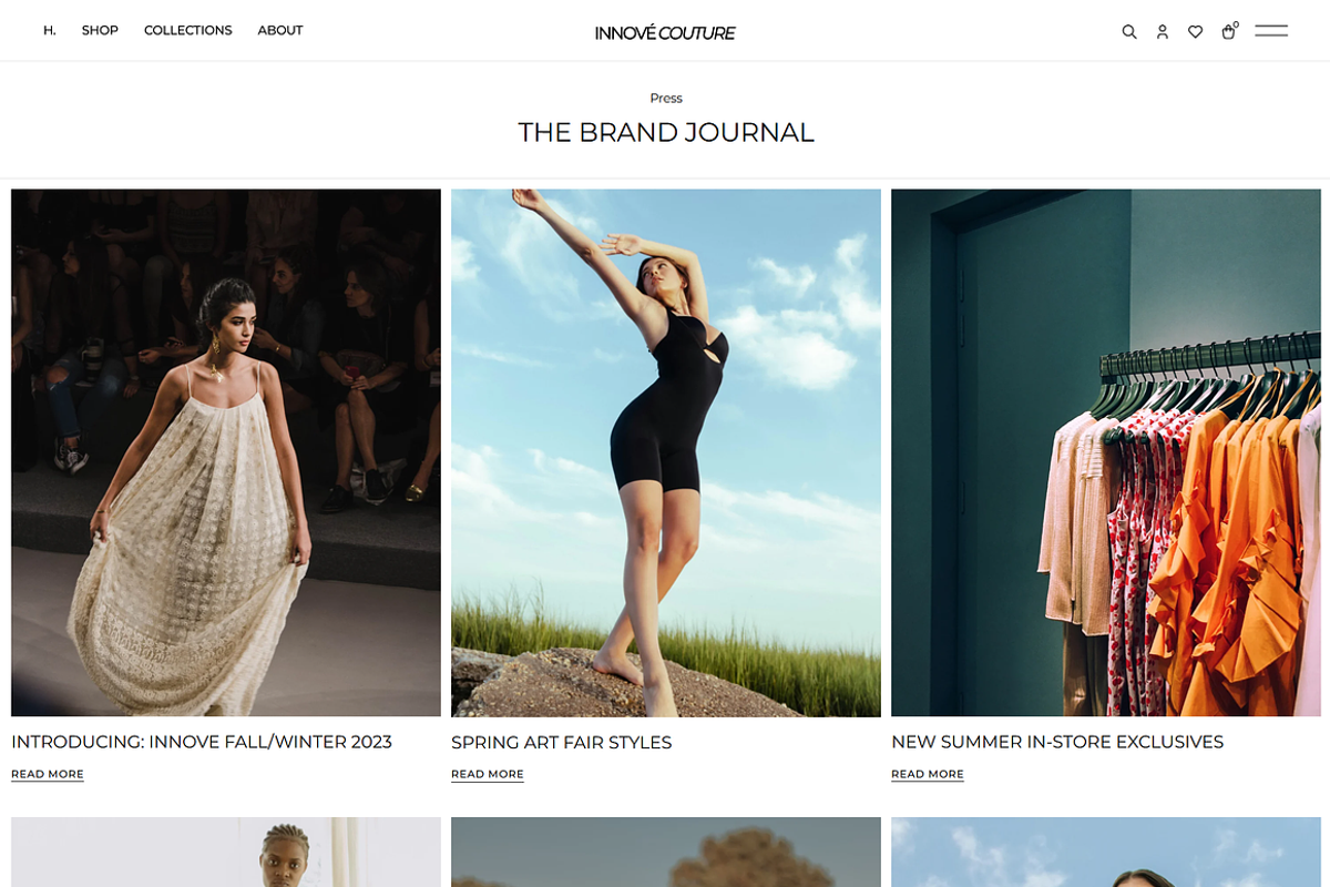 Fashion Clothing Ecommerce Shop, a WordPress Template by MasterDesigns (Photo 8 of 9)
