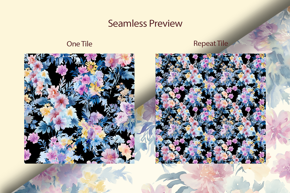SPRING BLOOM, a Pattern Graphic by rumacorakstudio (Photo 4 of 6)