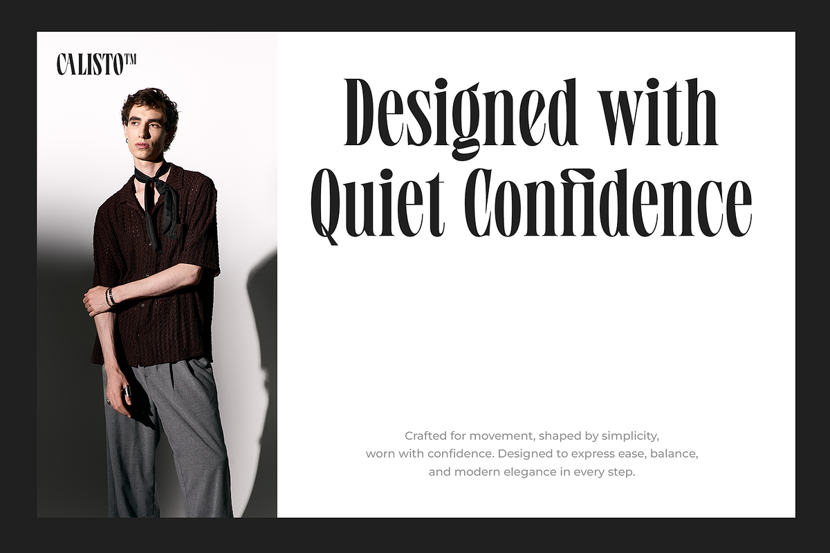 Roadminer - Condensed Serif Typeface, a Serif Font by Mbonster Design Studio (Photo 3 of 17)