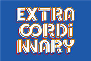 Fooe Fooe Font | Sporty Retro Font, a Sans Serif Font by WhymoreArt (Thumbnail 3 of 11)