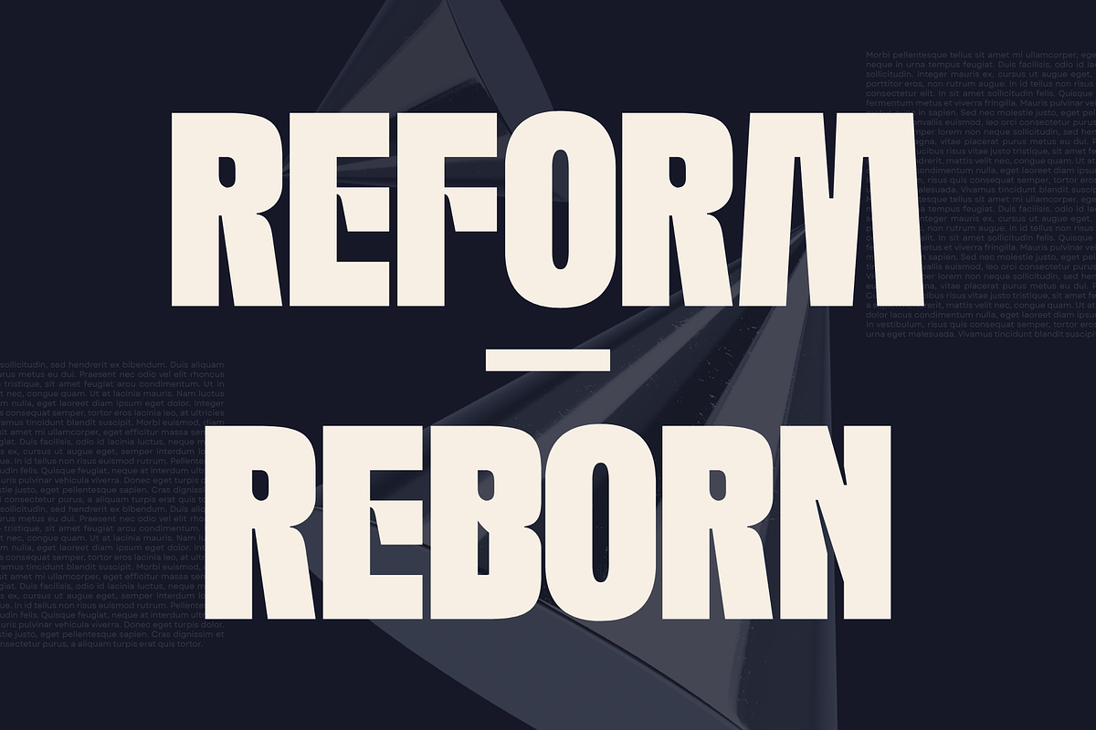 Goola Modern - Bold Extrude Font, a Sans Serif Font by Nirmana Visual (Photo 5 of 15)