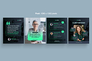 Testimonials Reviews Social Media Te, a Stationery Template by BrandPacks (Thumbnail 3 of 7)