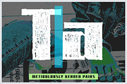 Upriser - Grunge Rock Font, a Sans Serif Font by Parker Creative (Thumbnail 4 of 6)