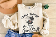 I Only Smoke The Good Stuff PNG, an Illustration by SharpMarketplace (Thumbnail 8 of 9)