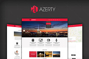 AZERTY - Multi-Purpose PSD Template, a Websites & App Template by ijja (Thumbnail 1 of 5)