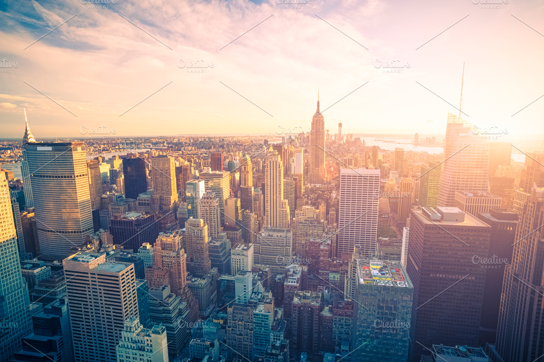 New York city skyline, a Background Photo by Simmi Simons