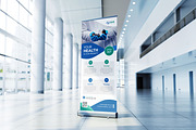 Medical Healthcare Roll Up Banner, a Print Template by VectStock (Thumbnail 6 of 6)