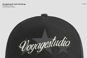 SNAPBACK HAT MOCKUP