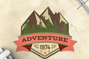 14 Vintage Badge Logos Version 2, a Branding & Logo Template by Graphicgo (Thumbnail 6 of 9)