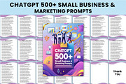 500 Small Business&Marketing Prompts, a Stationery Template by Shumaya (Thumbnail 1 of 5)