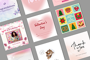 Square Card Mock up Canva Template, a Card Template by GraphiCarola (Thumbnail 7 of 8)