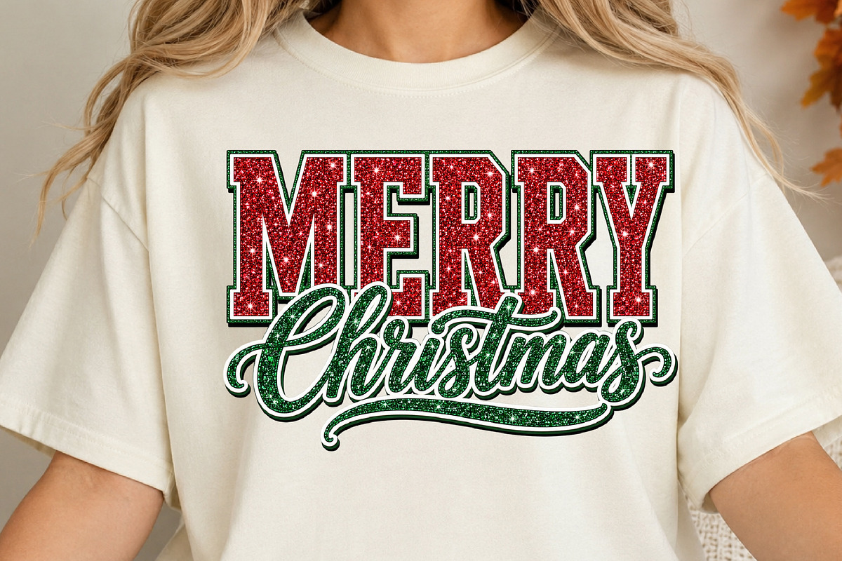 Sparkle Sequin Christmas Png, a Seasonal Illustration by DreamCafeArt (Photo 4 of 7)