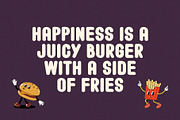 Patty Press - Friendly Typeface, a Sans Serif Font by HipFonts (Thumbnail 3 of 6)