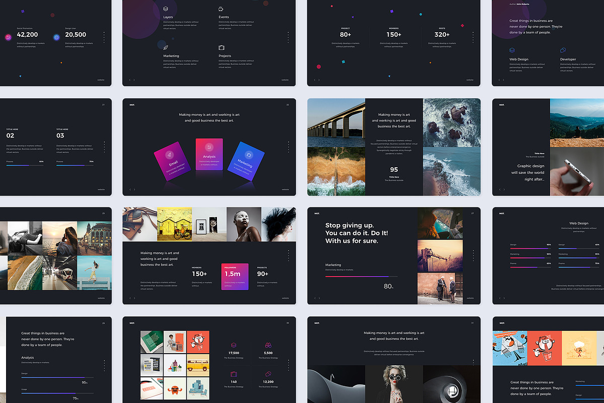 Motion - Colored & Creative Template, a Presentation Template by UDEA Store (Photo 18 of 18)