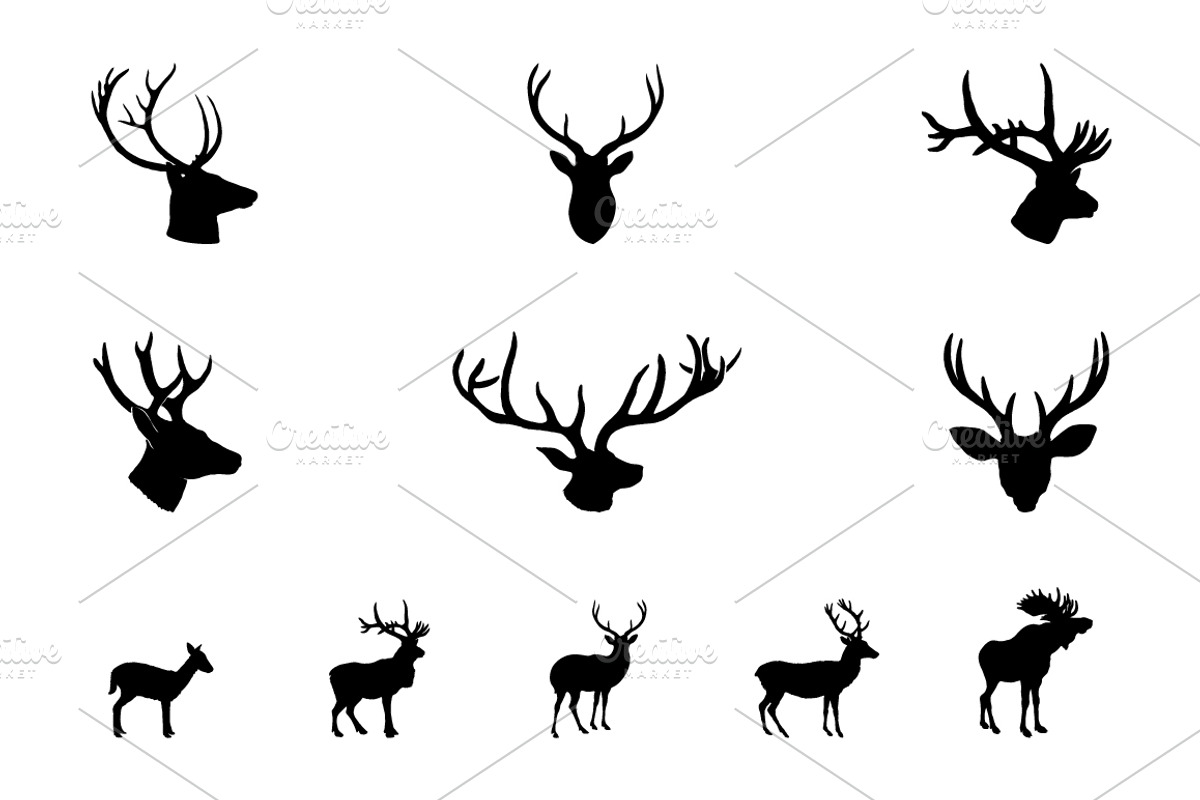 Rustic Animals Clipart - AI PNG EPS, an Animal Illustration by BirDIY Design (Photo 3 of 8)