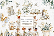 Clip art primera comunion, a Person Illustration by Invite to Clipart (Thumbnail 1 of 8)