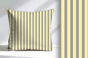 Butter Yellow and Grey Stripe 2, a Pattern Graphic by Sharon Schwalbe (Thumbnail 4 of 6)