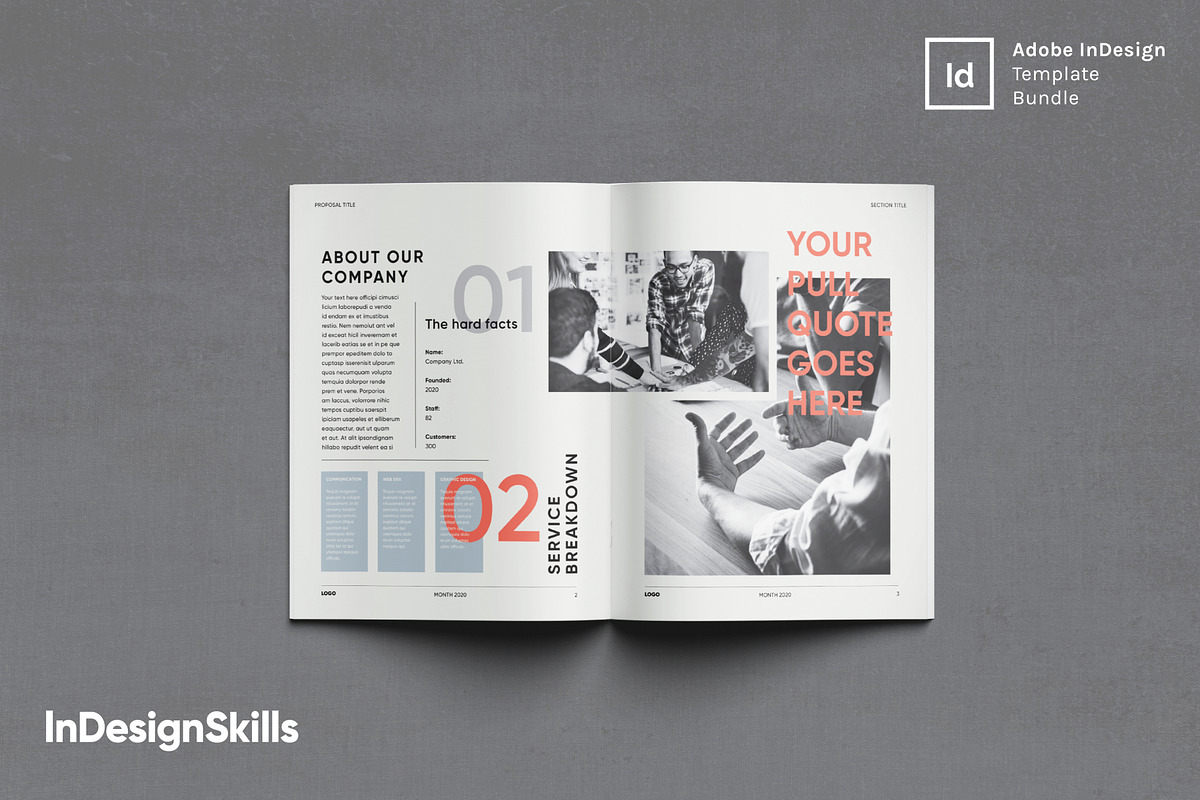 Brand Starter Kit, a Branding & Logo Template by InDesignSkills (Photo 9 of 16)