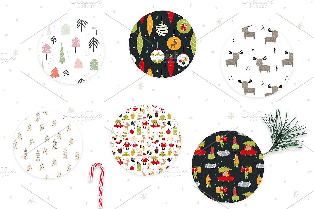 Merry Christmas!, an Animal Illustration by Viktoria Siarova (Photo 3 of 6)