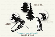 Winter Wonderland Icons, a Solid Icon by BirDIY Design (Thumbnail 8 of 12)