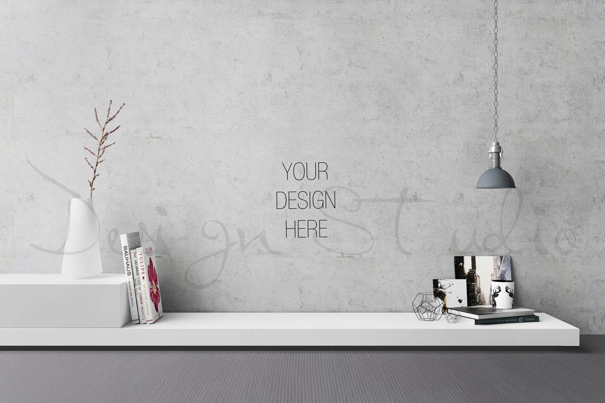 interior PSD, living room photo, a Print Template by HisariDS Mockup Design (Photo 1 of 3)