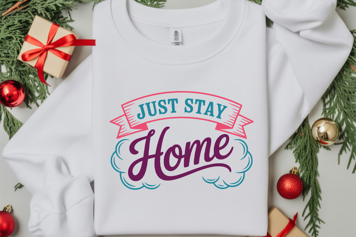 Stay Home Svg Bundle, an Object Graphic by DollarSmart (Photo 5 of 5)