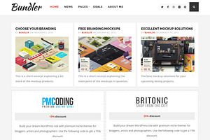 Bundler - WordPress Blog Theme