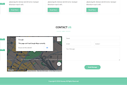 Material Design Agency HTML Theme, a Bootstrap Template by Themeplaza (Thumbnail 7 of 7)
