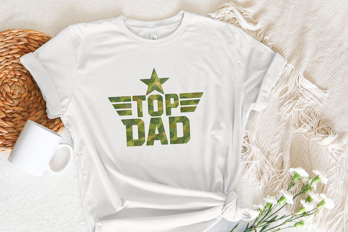 Fathers Day png, Dad Shirt png, an Illustration by SharpMarketplace (Photo 7 of 9)