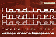 Hardliner AOE Family, a Script Font by Astigmatic (Thumbnail 1 of 6)