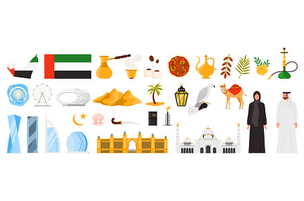 Travel to UAE, famous landmark and