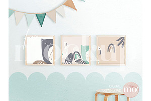 Nursery Mockup Frame Square